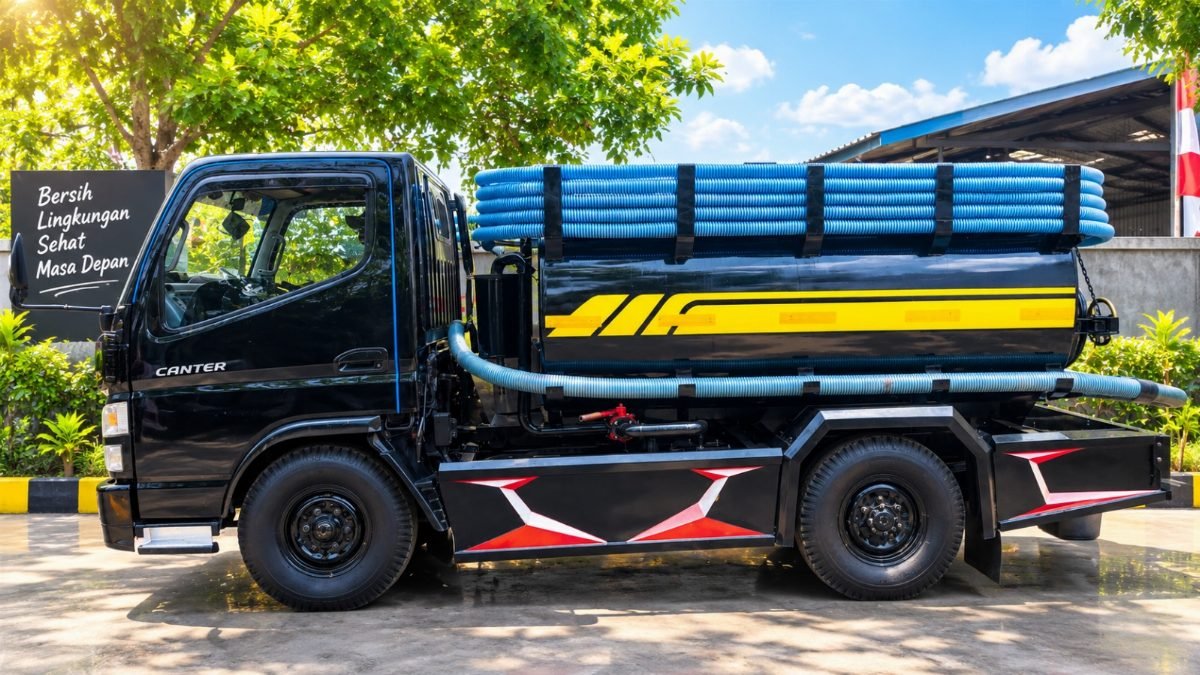 Armada Truk Tangki Vakum Siaga 24 Jam